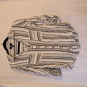 IZ Byer size Large striped‎ blouse
